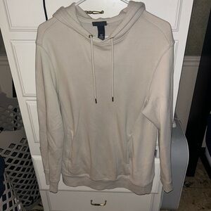 H&M Cream Pullover Sweater Soft Casual Design